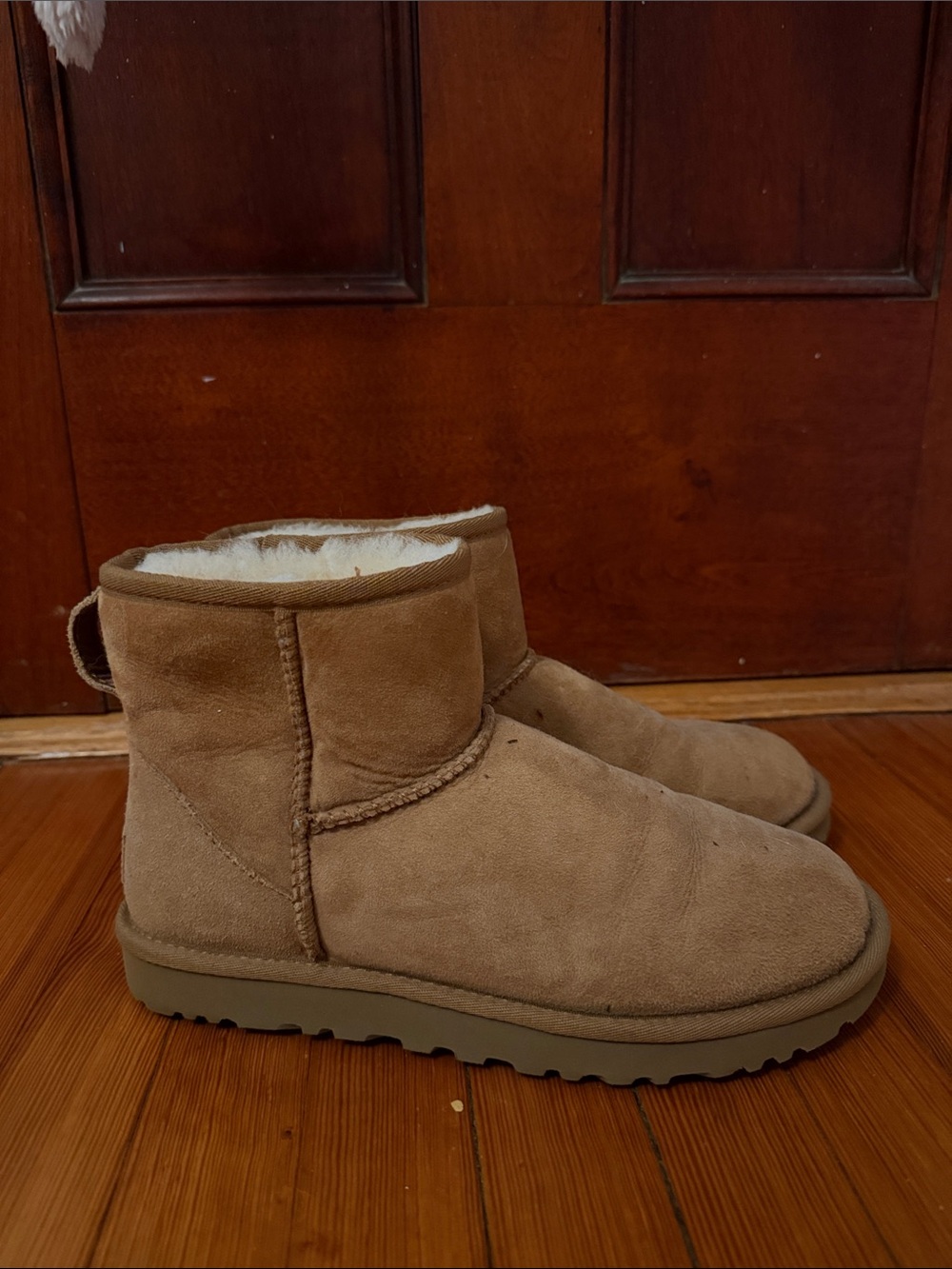Tan Ugg Mini Boots
